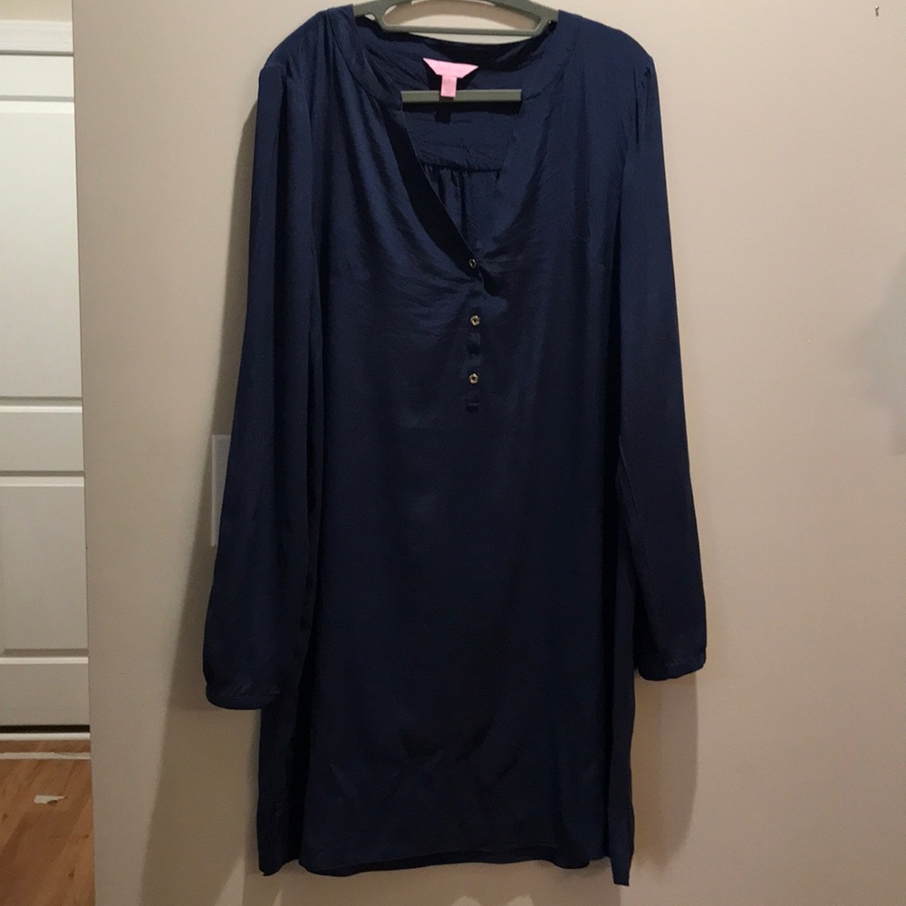 Lilly Pulitzer Silk Dress Large